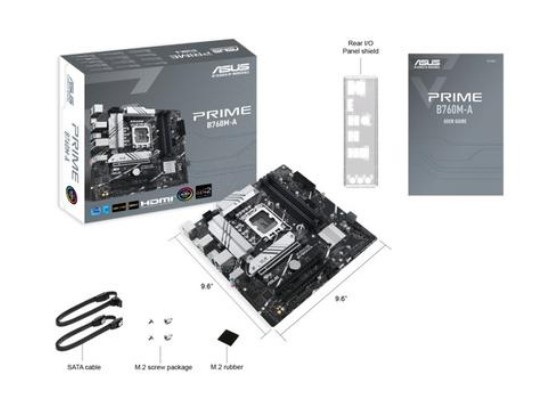 Tarjeta Madre Asus Prime B760m-a-csm 1700/ddr5/matx/hdmi/dp, Asus